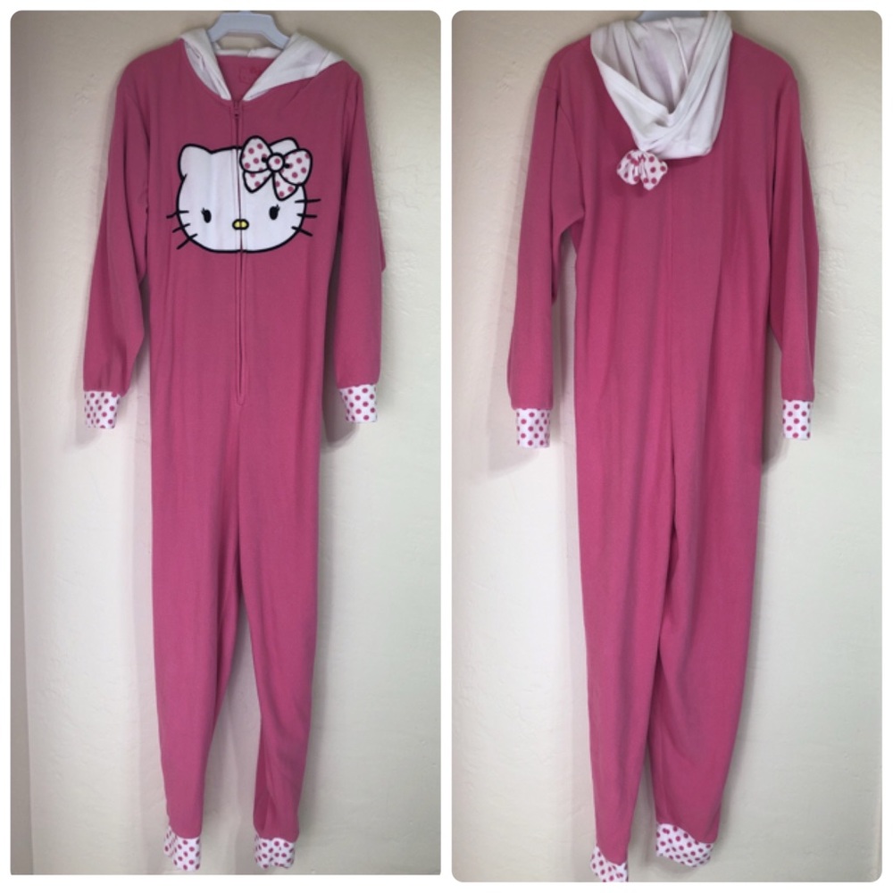 Hello Kitty Adult Onesie